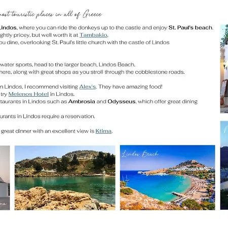 Oneiro - Voted The In Rhodes, Greece! Вилла